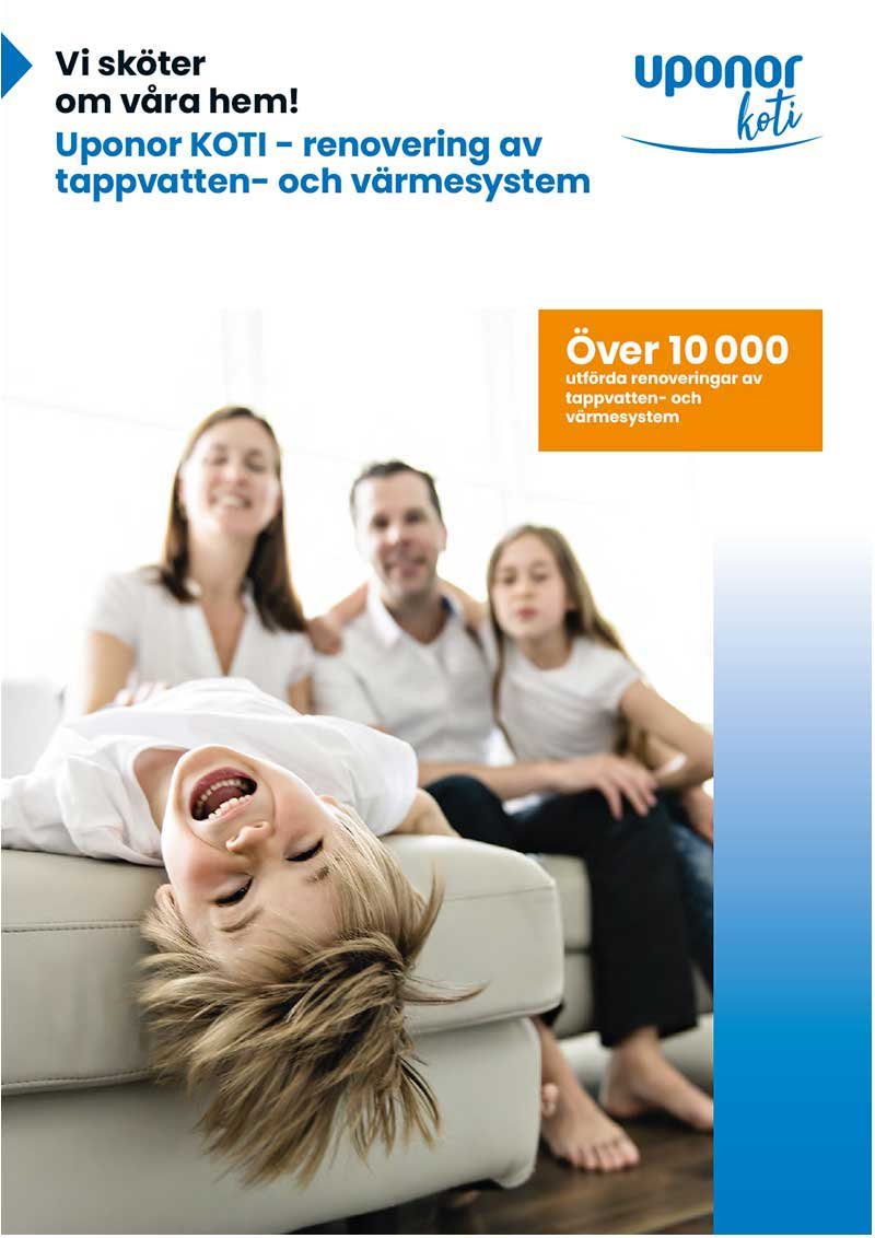Uponor KOTI renoveringsbroschyren